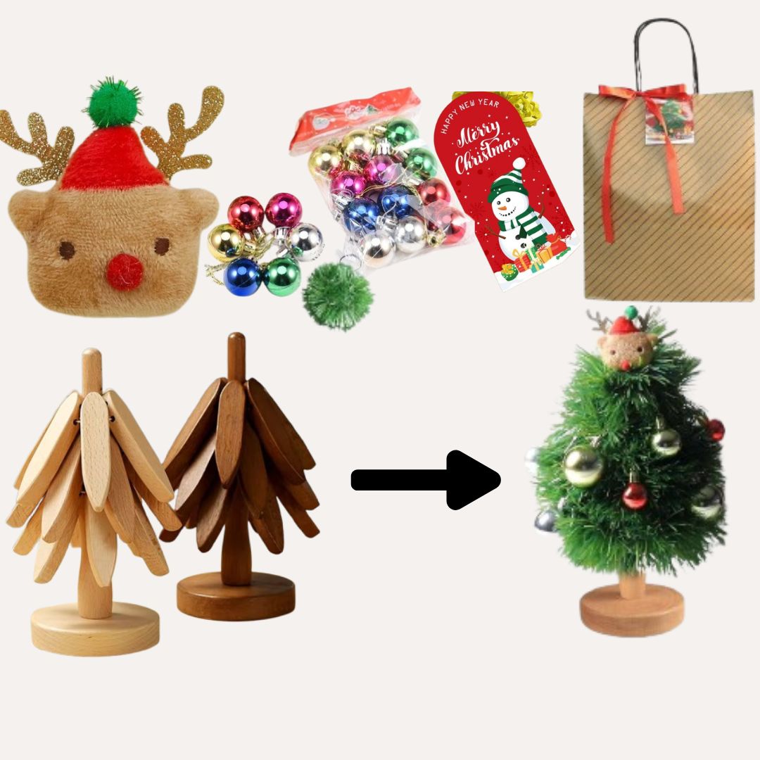 Christmas Tree Decoration Set (Ready-to-gift package!)