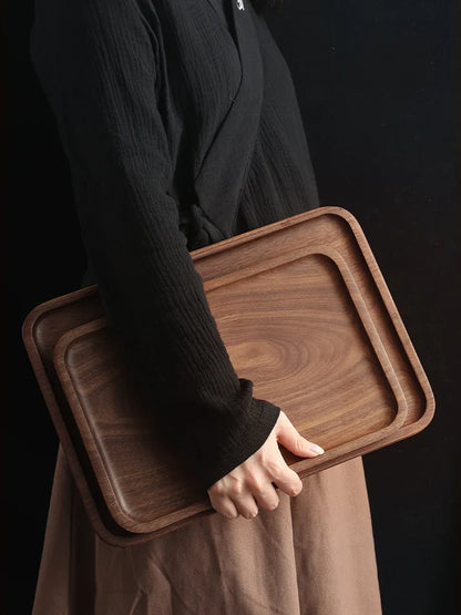 Black Walnut Wooden Tray