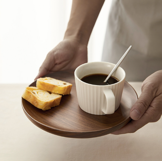 Premium Black Walnut Serving Plate